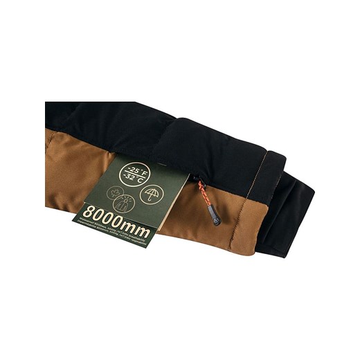 Kamik Kurtka zimowa &quot;Tucker&quot; w kolorze jasnobrązowo-czarnym Kamik 140 promocyjna cena Limango Polska