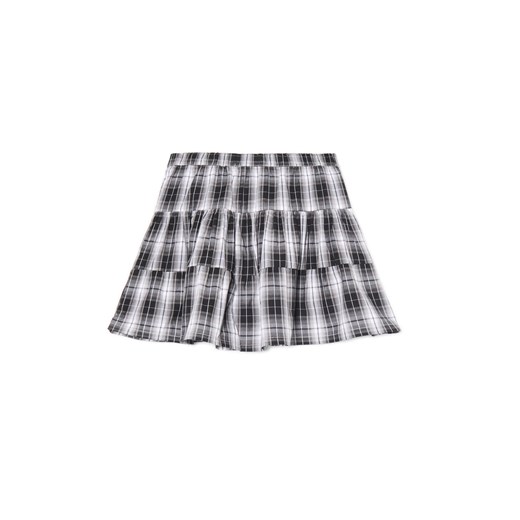 Cropp - Czarno-biała spódnica mini w kratę - czarny ze sklepu Cropp w kategorii Spódnice - zdjęcie 185685051