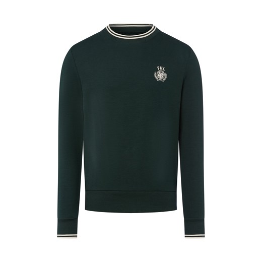 Finshley & Harding London Bluza męska Mężczyźni jodłowy nadruk ze sklepu vangraaf w kategorii Bluzy męskie - zdjęcie 185685130