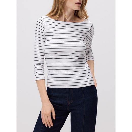 Reserved - Bawełniany longsleeve - wielobarwny Reserved XL Reserved