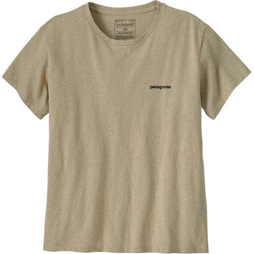 Koszulka damska P-6 Logo Responsibili-Tee Patagonia ze sklepu SPORT-SHOP.pl w kategorii Bluzki damskie - zdjęcie 185686602