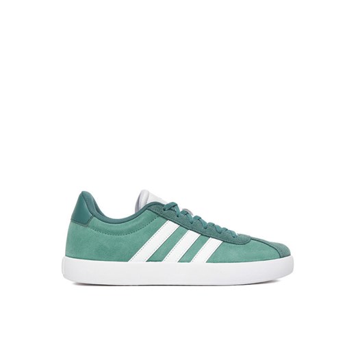 Sneakersy adidas VL COURT 3.0 K JS3490 Zielony ze sklepu eobuwie.pl w kategorii Trampki dziecięce - zdjęcie 185686660