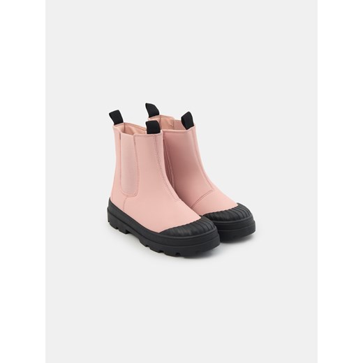 Sinsay - Botki z dodatkową ochroną palców - różowy Sinsay 34 Sinsay