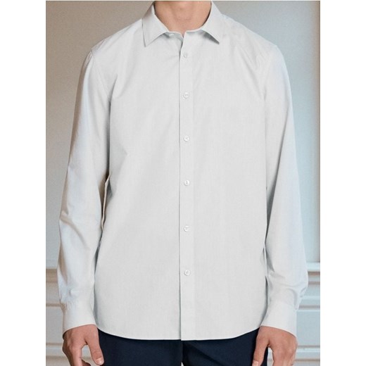 Sinsay - Koszula slim fit - biały ze sklepu Sinsay w kategorii Koszule męskie - zdjęcie 185689664