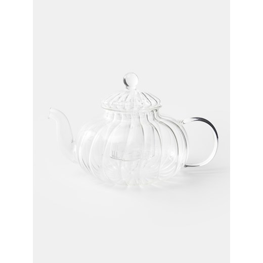 Sinsay - Dzbanek ze szklanym zaparzaczem - biały Sinsay One Size Sinsay