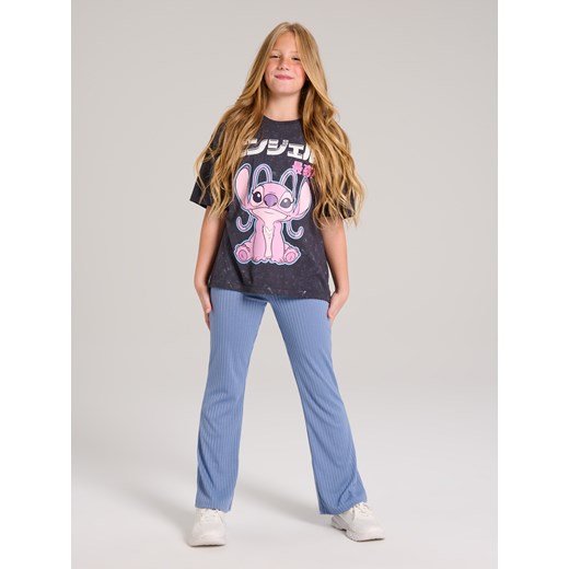 Sinsay - Koszulka Stitch - szary Sinsay 164 (13-14 l) Sinsay