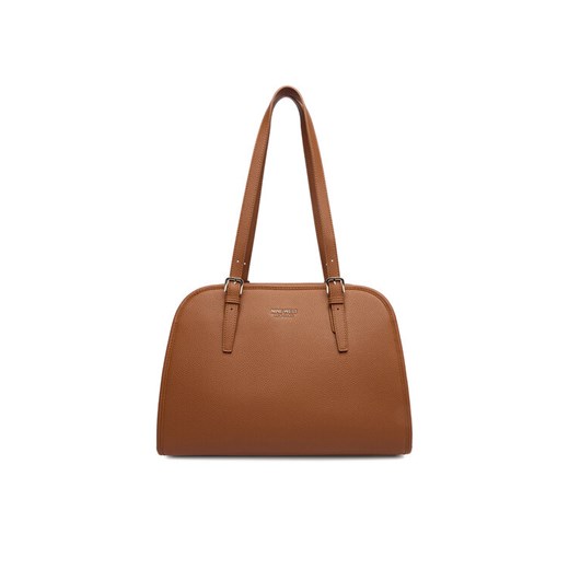 Torebka Nine West CEO-AGNES-LA482-3038 Brązowy ze sklepu eobuwie.pl w kategorii Torebki damskie - zdjęcie 185691094