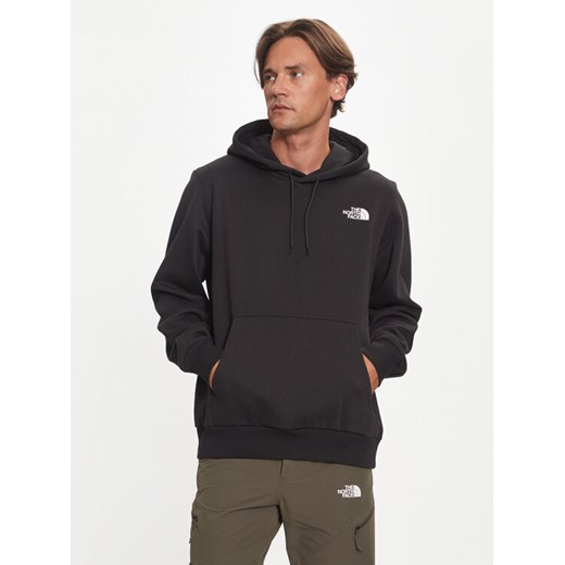 The North Face Bluza Simple Dome NF0A89FC Czarny Regular Fit ze sklepu MODIVO w kategorii Bluzy męskie - zdjęcie 185691330
