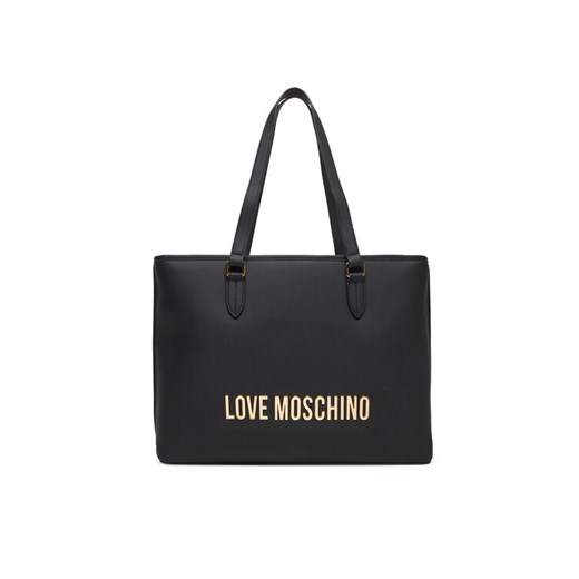 LOVE MOSCHINO Torebka JC4190PP0NKD0000 Czarny ze sklepu MODIVO w kategorii Torby Shopper bag - zdjęcie 185691391
