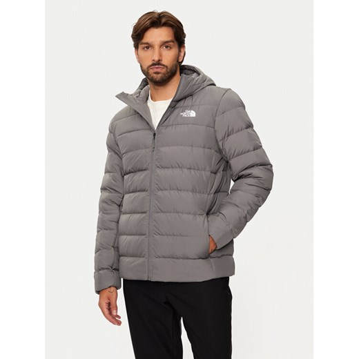 The North Face Kurtka puchowa Aconcaqua NF0A84I1 Szary Regular Fit ze sklepu MODIVO w kategorii Kurtki męskie - zdjęcie 185691392
