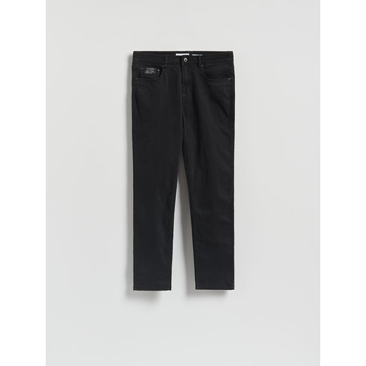 Reserved - Spodnie Slim fit - czarny ze sklepu Reserved w kategorii Spodnie męskie - zdjęcie 185692191