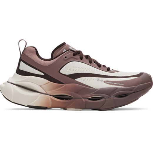 Damskie buty do biegania Under Armour UA W Halo Racer - brązowe ze sklepu Sportstylestory.com w kategorii Buty sportowe damskie - zdjęcie 185694254