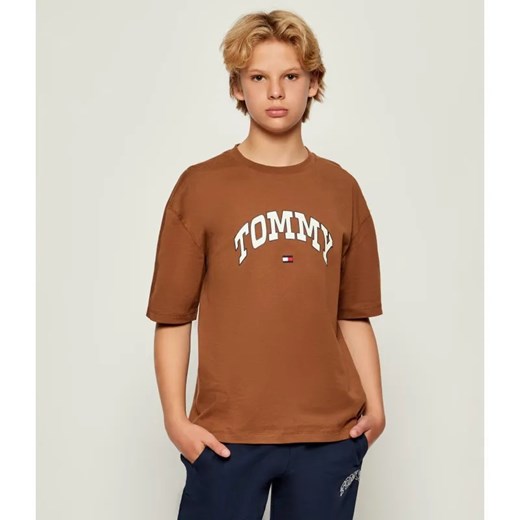 Tommy Hilfiger T-shirt VARSITY RAISED | Regular Fit ze sklepu Gomez Fashion Store w kategorii T-shirty chłopięce - zdjęcie 185694972