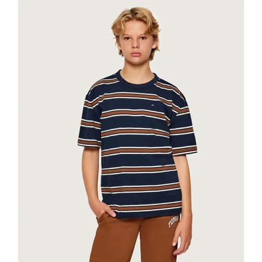 Tommy Hilfiger T-shirt | Regular Fit ze sklepu Gomez Fashion Store w kategorii T-shirty chłopięce - zdjęcie 185694973