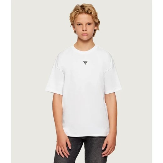 Guess T-shirt HEAVY | Regular Fit ze sklepu Gomez Fashion Store w kategorii T-shirty chłopięce - zdjęcie 185695022