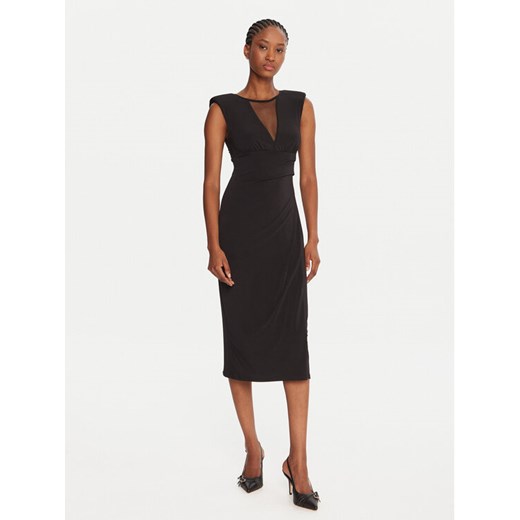 Rinascimento Sukienka koktajlowa CFC0020145002 Czarny Slim Fit ze sklepu MODIVO w kategorii Sukienki - zdjęcie 185695054