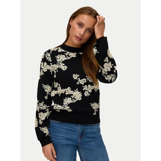 Vero Moda Sweter Nancy 10333561 Czarny Regular Fit ze sklepu MODIVO w kategorii Swetry damskie - zdjęcie 185695171