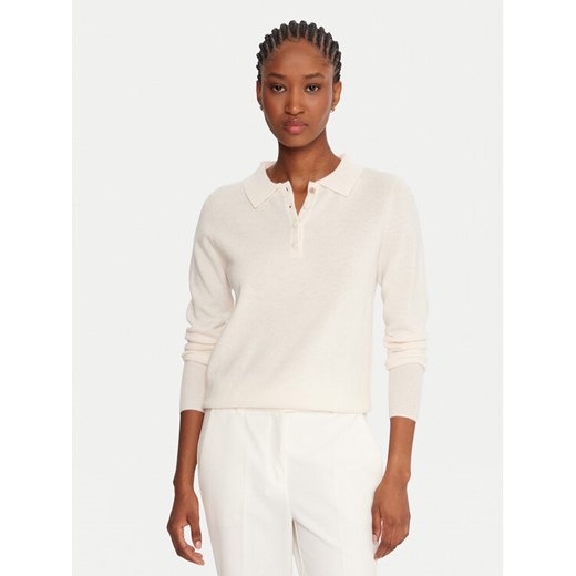 Fracomina Sweter FR25WT7008K47301 Écru Regular Fit ze sklepu MODIVO w kategorii Swetry damskie - zdjęcie 185695203