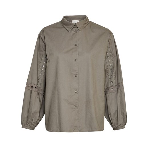 MOSS COPENHAGEN Koszula &quot;Jeovana Petronia&quot; w kolorze khaki ze sklepu Limango Polska w kategorii Koszule damskie - zdjęcie 185695971