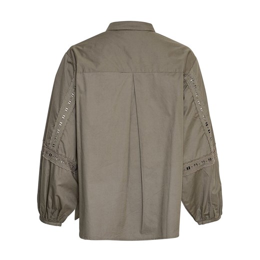 MOSS COPENHAGEN Koszula &quot;Jeovana Petronia&quot; w kolorze khaki Moss Copenhagen M/L wyprzedaż Limango Polska