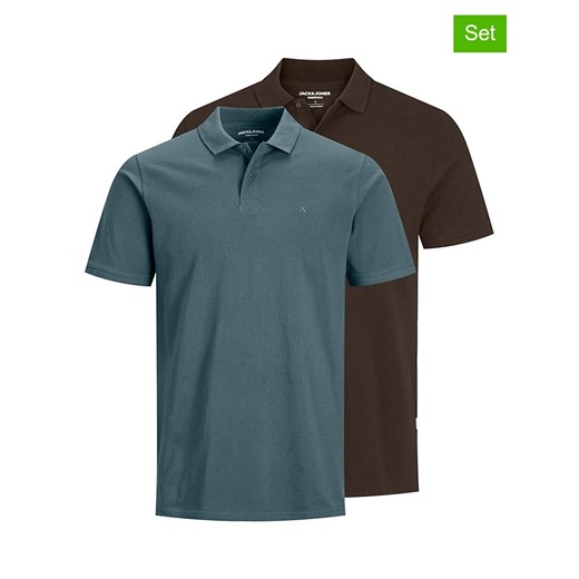 Jack & Jones Koszulki polo (2 szt.) "Jjebasic" w kolorze Jack & Jones XXL wyprzedaż Limango Polska