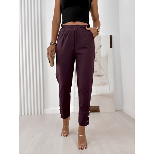 spodnie gracielle bordowe one size ONE SIZE UBRA