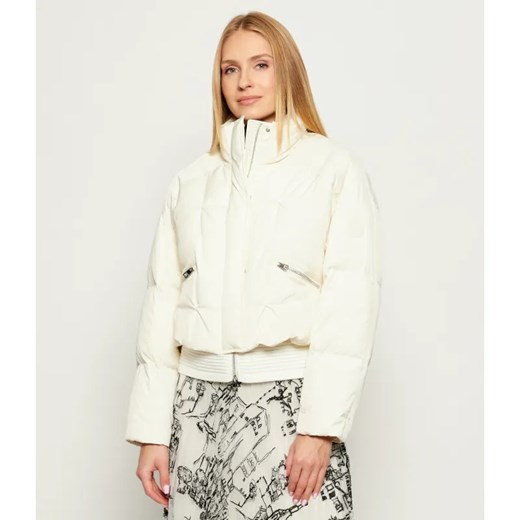 Marc Cain Puchowa kurtka bomber | Regular Fit ze sklepu Gomez Fashion Store w kategorii Kurtki damskie - zdjęcie 185697120