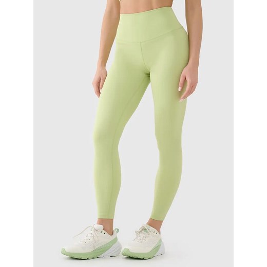 4F Legginsy funkcyjne w kolorze żółtym ze sklepu Limango Polska w kategorii Spodnie damskie - zdjęcie 185697211