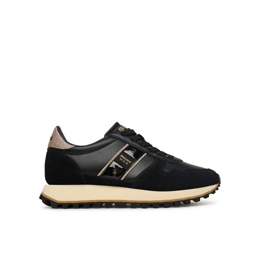 Sneakersy Blauer F5MILLEN03/LES Czarny ze sklepu eobuwie.pl w kategorii Buty sportowe damskie - zdjęcie 185697280