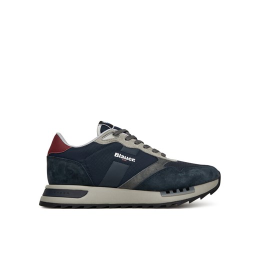 Sneakersy Blauer F5RYDER01/NYN Granatowy ze sklepu eobuwie.pl w kategorii Buty sportowe męskie - zdjęcie 185697324