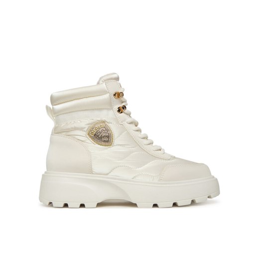 Blauer Trapery F5BLANCA03/NYP Biały ze sklepu MODIVO w kategorii Workery damskie - zdjęcie 185698252