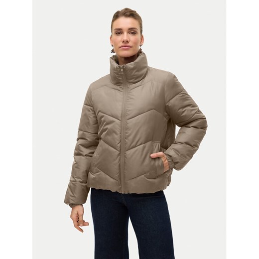 Vero Moda Kurtka zimowa Gario 10309844 Beżowy Regular Fit ze sklepu MODIVO w kategorii Kurtki damskie - zdjęcie 185698272