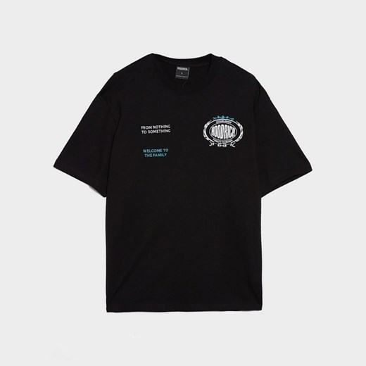 HOODRICH T-SHIRT NOIR- OVERSIZED T-SHIRT ze sklepu JD Sports  w kategorii T-shirty męskie - zdjęcie 185699301