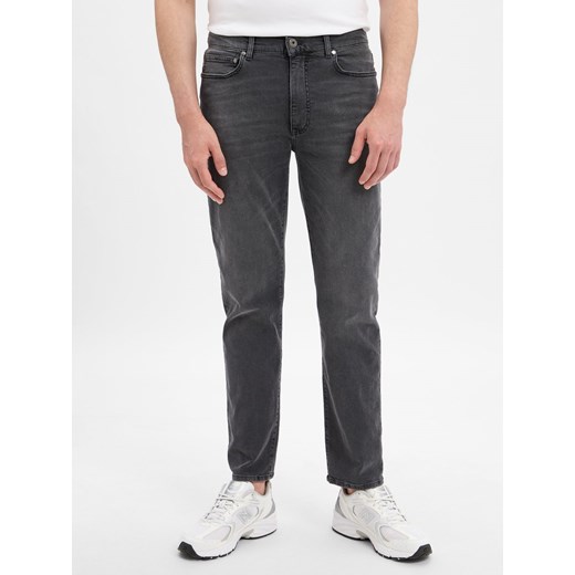 Finshley & Harding Dżinsy Kobiety Bawełna antracytowy jednolity ze sklepu vangraaf w kategorii Jeansy męskie - zdjęcie 185699373