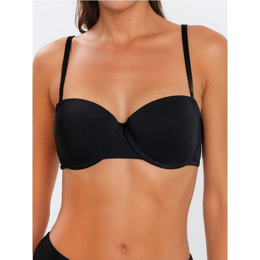 Sinsay - Biustonosz z regulowanymi ramiączkami - czarny ze sklepu Sinsay w kategorii Biustonosze - zdjęcie 185702021