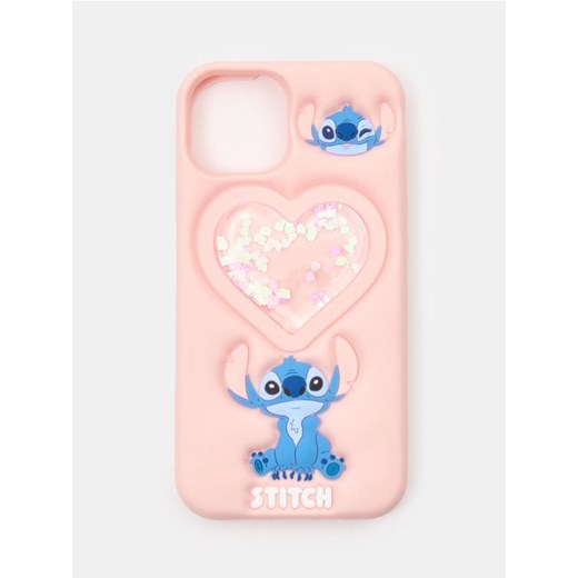 Sinsay - Etui na iPhone 13/14 Stitch - różowy ze sklepu Sinsay w kategorii Etui - zdjęcie 185702120