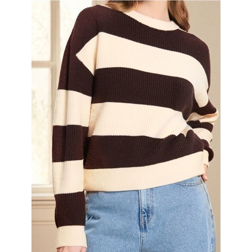 Sinsay - Sweter - khaki ze sklepu Sinsay w kategorii Swetry damskie - zdjęcie 185702143