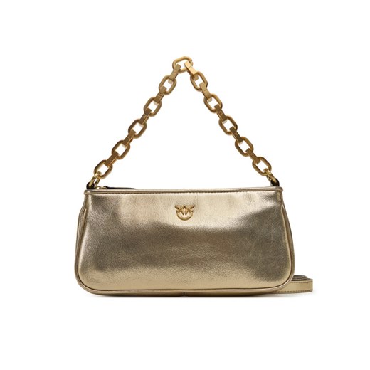 PINKO Torebka Half Moon Baguette Mini AI 25-26 PLTT 105069 A2O9 Złoty ze sklepu MODIVO w kategorii Listonoszki - zdjęcie 185703142