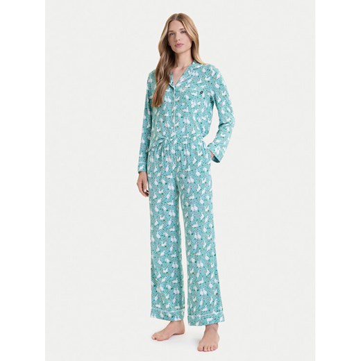 Kate Spade Piżama KSI82756 Zielony Relaxed Fit ze sklepu MODIVO w kategorii Piżamy damskie - zdjęcie 185703160