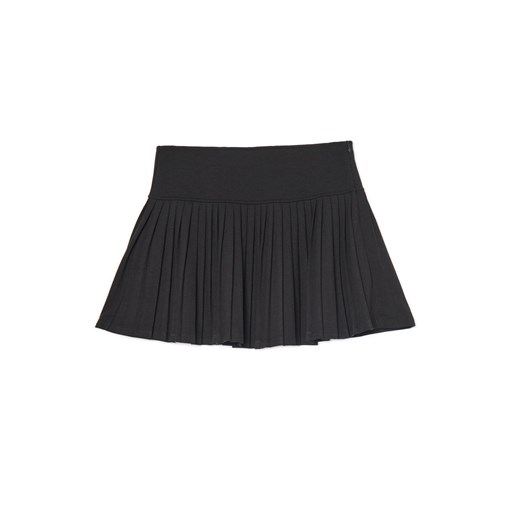 Cropp - Czarna spódniczka mini z plisami - czarny ze sklepu Cropp w kategorii Spódnice - zdjęcie 185703824