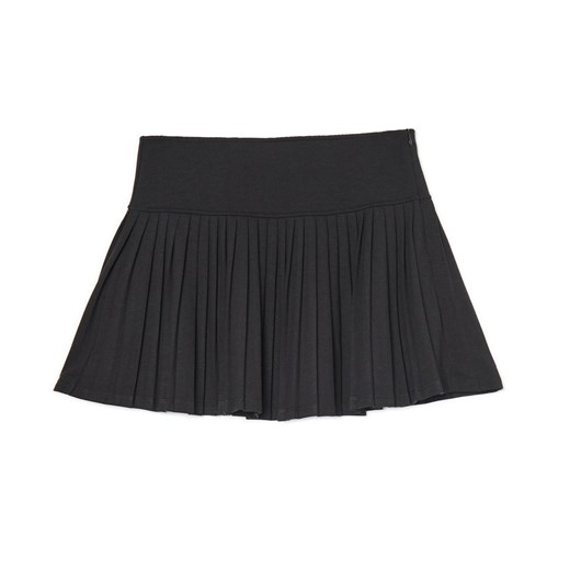 Cropp - Czarna spódniczka mini z plisami - czarny Cropp XL Cropp
