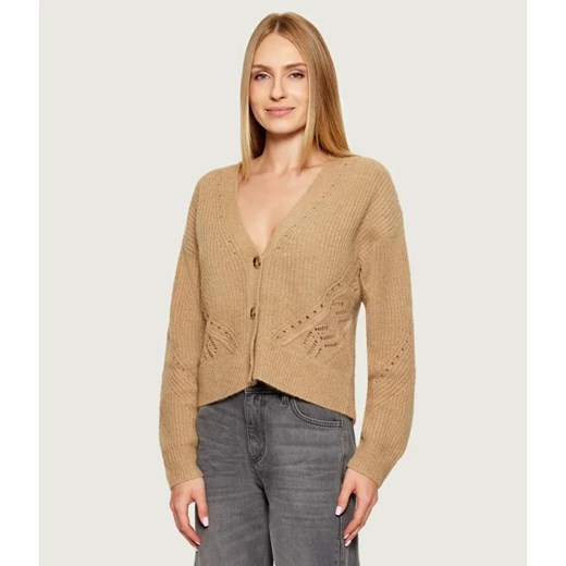 BOSS ORANGE Wełniany kardigan C_Fortellini | Regular Fit ze sklepu Gomez Fashion Store w kategorii Swetry damskie - zdjęcie 185704391