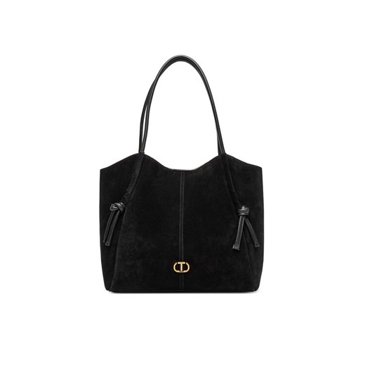 Torebka TWINSET 252TD8350 Czarny ze sklepu eobuwie.pl w kategorii Torby Shopper bag - zdjęcie 185706393