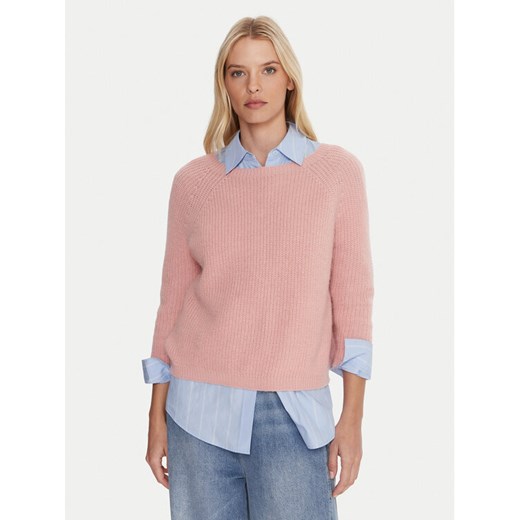 Weekend Max Mara Sweter Xeno 2525366102 Różowy Relaxed Fit ze sklepu MODIVO w kategorii Swetry damskie - zdjęcie 185706810