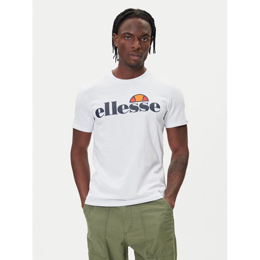 Ellesse T-Shirt Sl Prado Tee SHC07405 Biały Regular Fit ze sklepu MODIVO w kategorii T-shirty męskie - zdjęcie 185706824