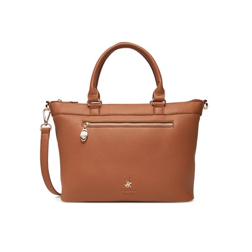 Beverly Hills Polo Club Torebka CEO-BHPC-C-006-08 Brązowy ze sklepu MODIVO w kategorii Torby Shopper bag - zdjęcie 185706833
