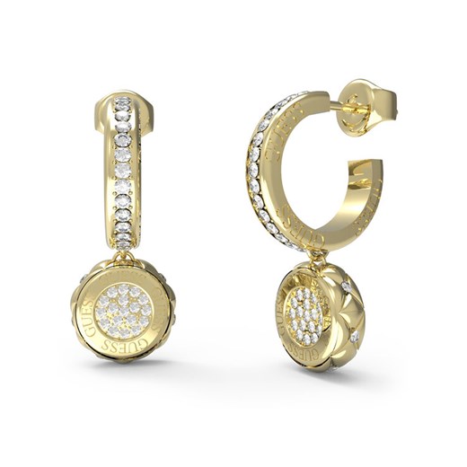 Guess Kolczyki JUBE0459 6JW Złoty ze sklepu MODIVO w kategorii Kolczyki - zdjęcie 185706841