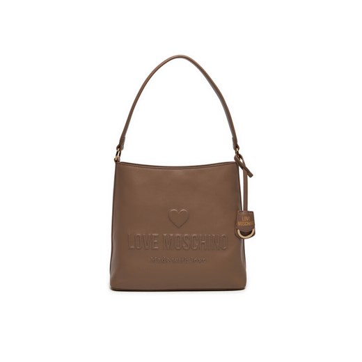 LOVE MOSCHINO Torebka JC4115PP1LL1020A Brązowy ze sklepu MODIVO w kategorii Torebki damskie - zdjęcie 185706843