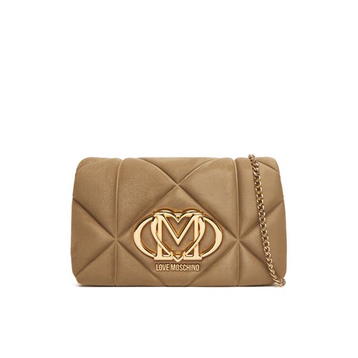 LOVE MOSCHINO Torebka JC4043PP0NKE0105 Beżowy ze sklepu MODIVO w kategorii Kopertówki - zdjęcie 185706873