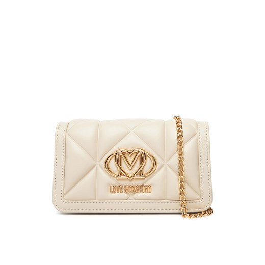 LOVE MOSCHINO Torebka JC5640PP1NLC0110 Beżowy ze sklepu MODIVO w kategorii Kopertówki - zdjęcie 185706884